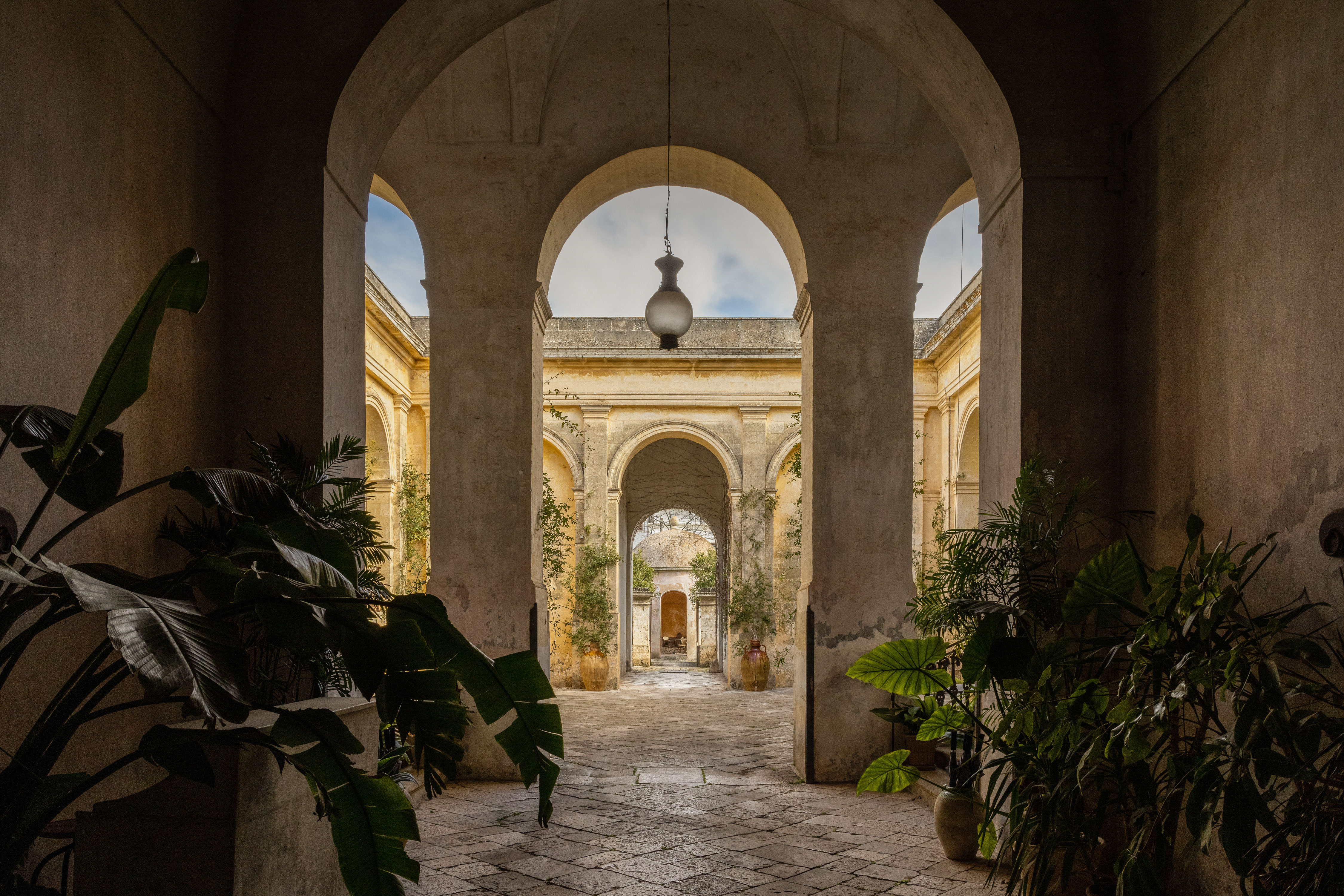 Palazzo Daniele courtyard